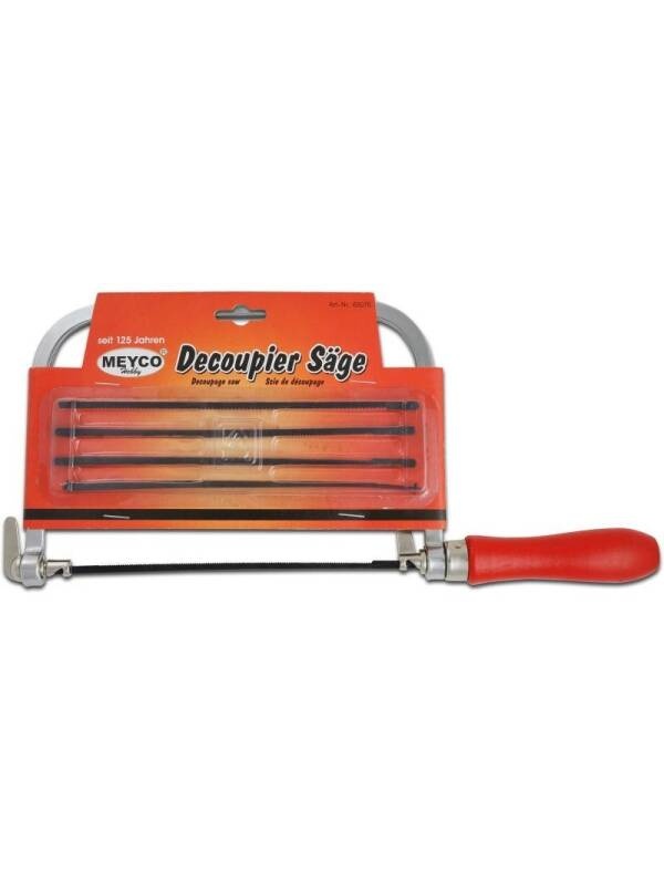 Fierastrau de traforaj + 5 lame Meyco 65076