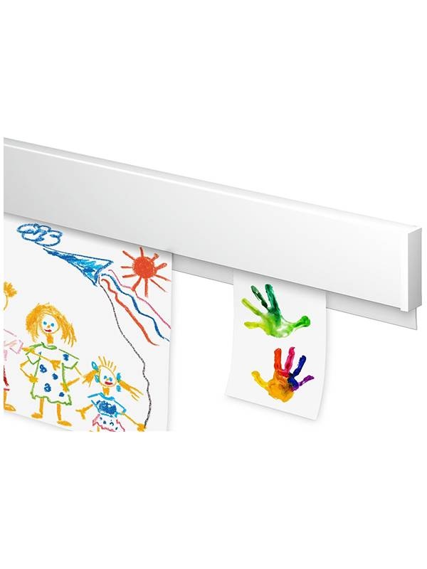 Kit simeze de agatat desene si poze info rail retail pack white 100cm 9.7141 Artiteq