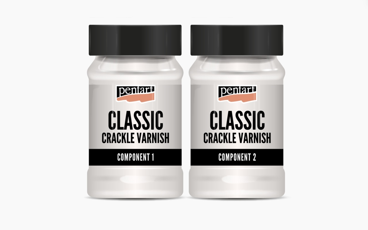 Lac Crapare Clasic Bicomponent Pentart (Gramaj: 230 ml)