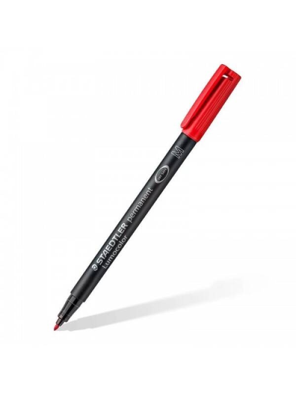 Marker permanent M Lumocolor 317 Staedtler (Culoare: orange 4)