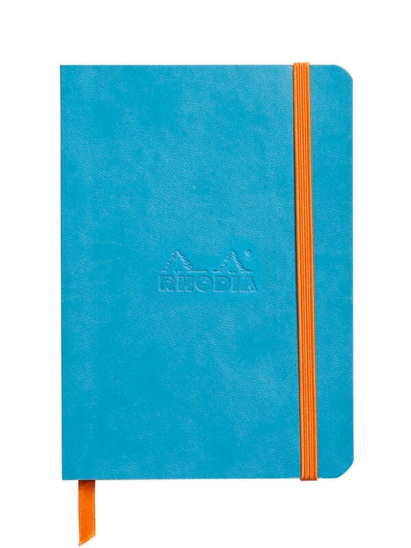 Notebook Hartie Liniata 10.5X14.8cm 72 file 90g Ivory Rhodia 1173 (Culoare Rhodia: Liliac)
