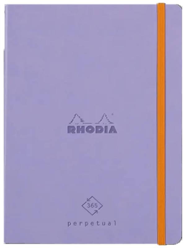 Notebook Rhodiarama perpetual cu elastic A5 64 file 90g (Culoare Notebook Rhodiarama Perpetual: Chocolate)