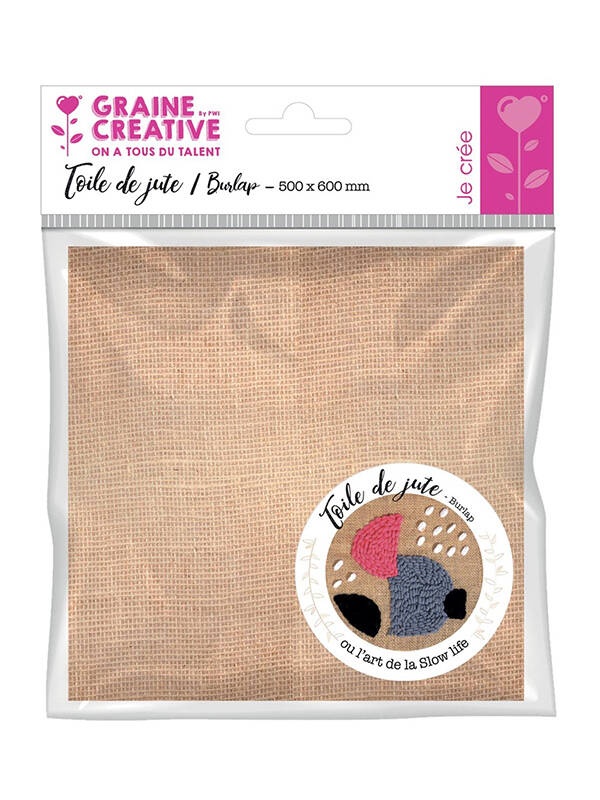 Panza din iuta 50x60cm Graine Creative 420243