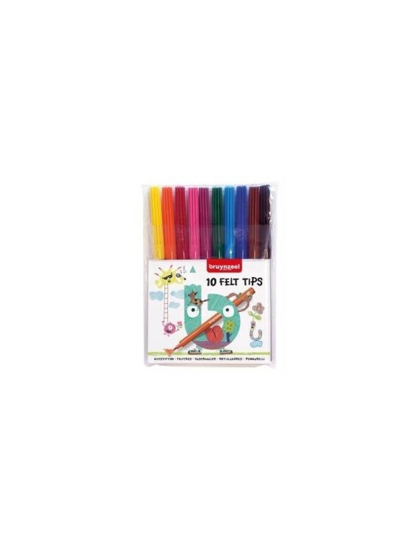 Set 10 carioci asortate Bruynzeel 60521010