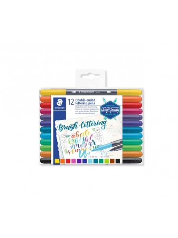 Set 12 carioci cu 2 capete 3004TB12 Staedtler