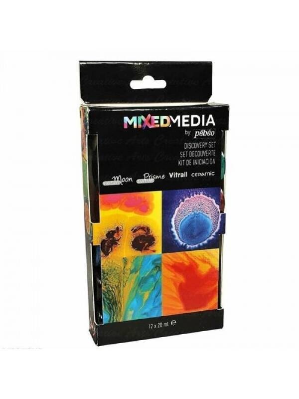 Set 12 x 20 ml Mixed Media Pebeo 754801
