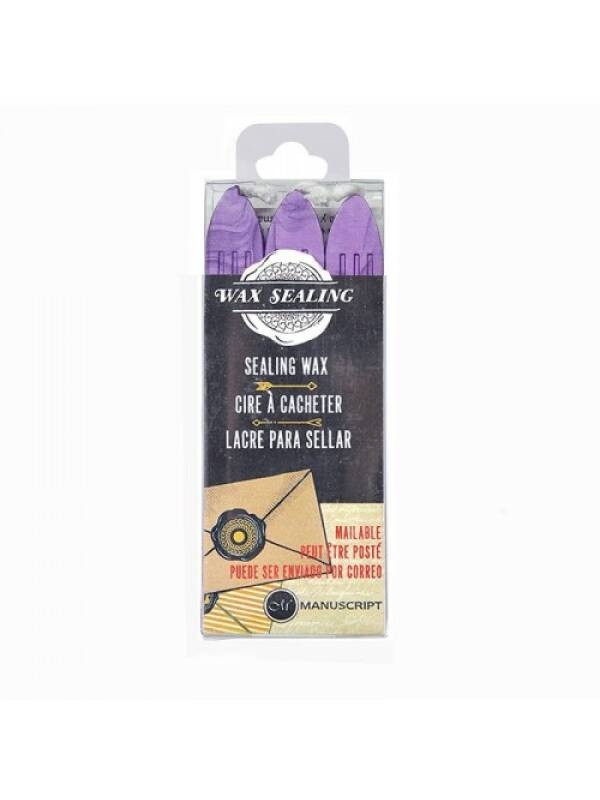 Set 3 batoane ceara pentru sigilii Manuscript MSH7633 (Culoare: MSH7633PNK, Pink)