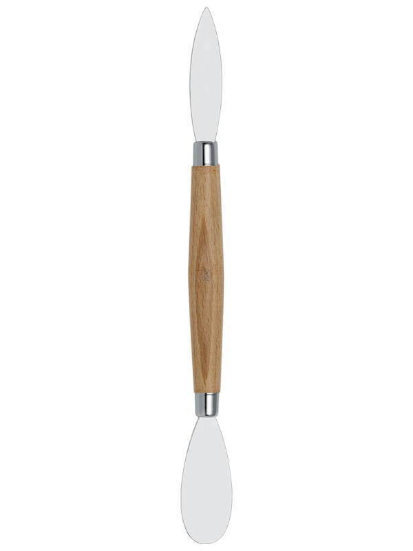 Spatula modelaj cu maner din lemn MI.S02 RGM