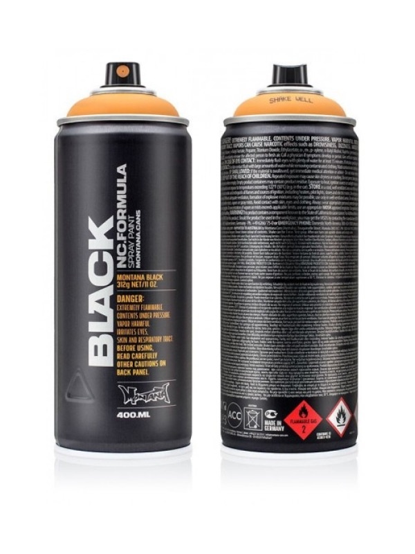 Spray Montana Black 400ml (Culoare Montana Black: Atom's Megablast)