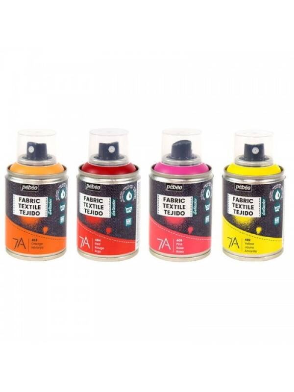 Spray pentru textile 7A Setacolor Pebeo (Culoare: fluo pink 473)