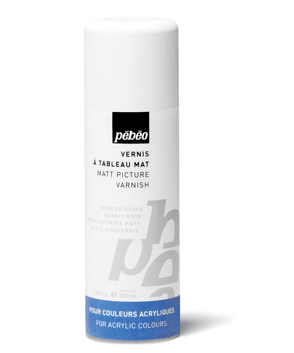 Vernis spray pe baza de solvent 400 ml Artist Pebeo (Tip: matt)