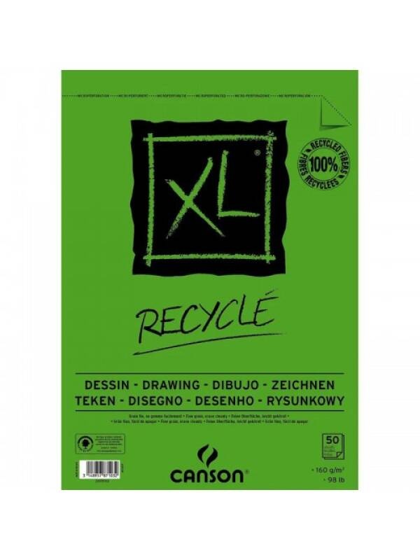 Bloc desen Canson XL Recycled (Marime: 21 x 29.7 cm - A4, 50 file)