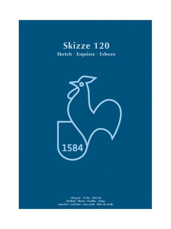 Bloc schite 120gmp sau 190gmp Hahnemuhle (Marime: A3, lipit)