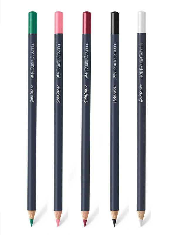 Creioane colorate Goldfaber Faber Castell (Culoare: 170 May Green)