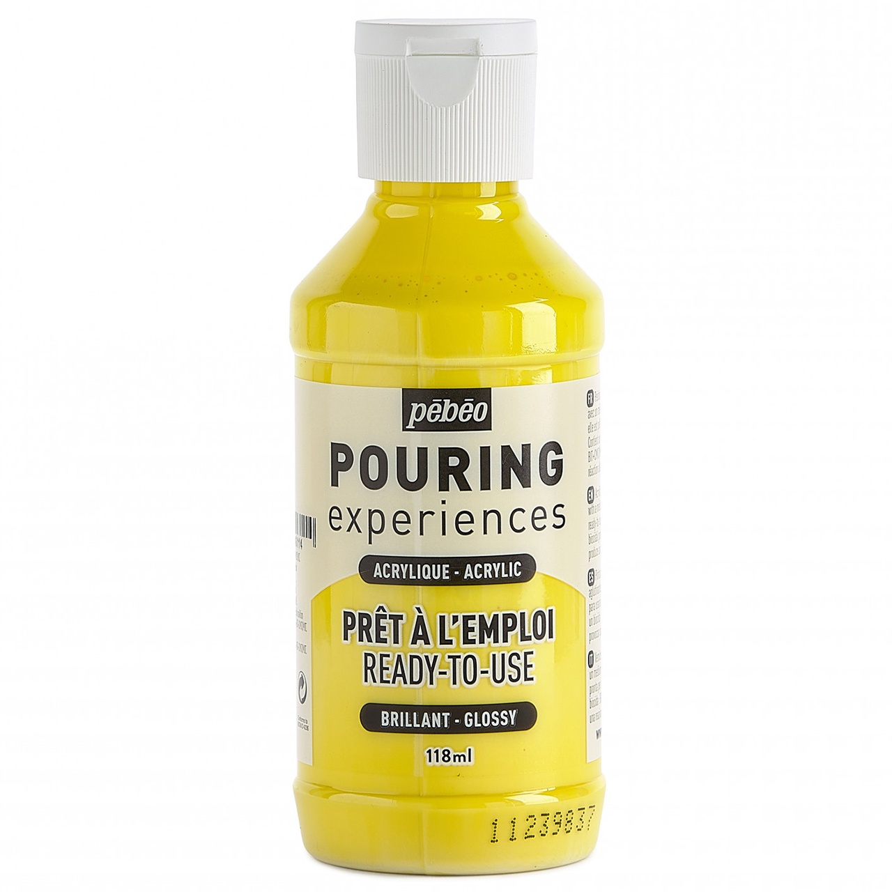 Culori acrilice 118 ml Pouring Experiences Pebeo (Culoare: metallic cobalt blue 28)