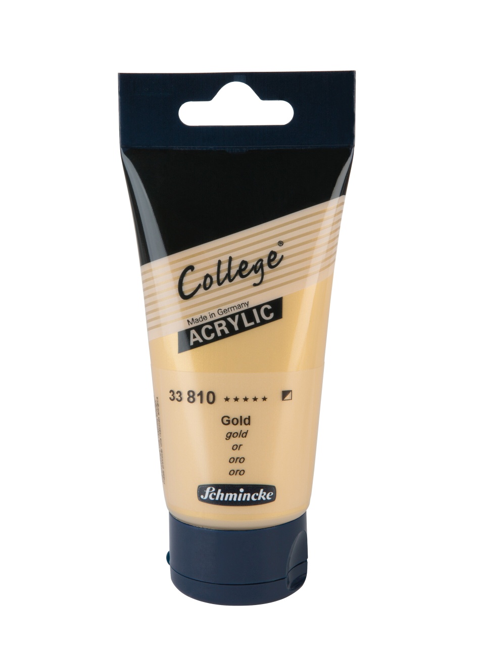 Culori acrilice Schmincke College - 75 ml (Culoare acrilica College Schmincke: Silver)