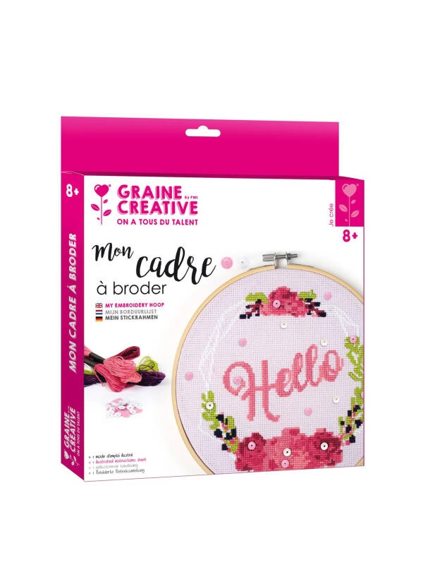 Kit broderie Hello Graine Creative 420172