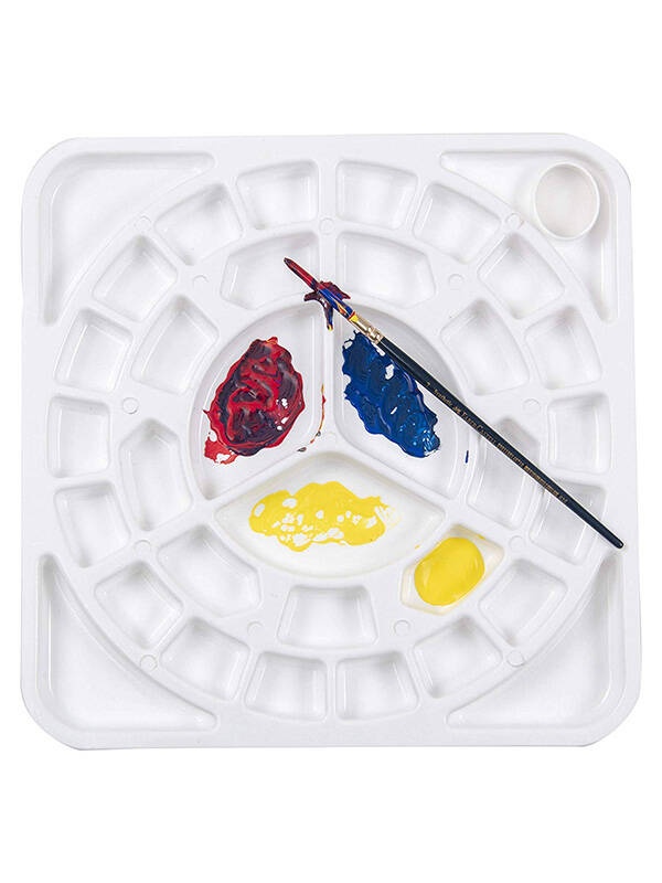 Paleta din plastic seria Profesional 26x26cm Isomars CM17