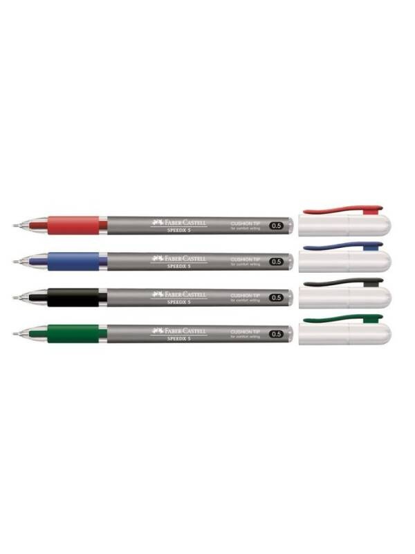 Pix unica folosinta SpeedX Faber Castell (Culoare: rosu, 546021)