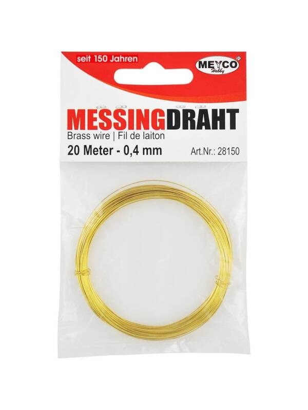 Sarma aurie 0,4mm - 20m Meyco 28150