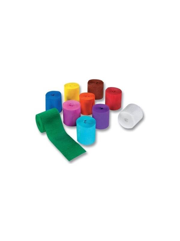 Set 10 role hartie creponata colorata Folia 82109