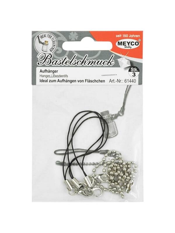 Set 3 agatatori breloc Meyco 61440