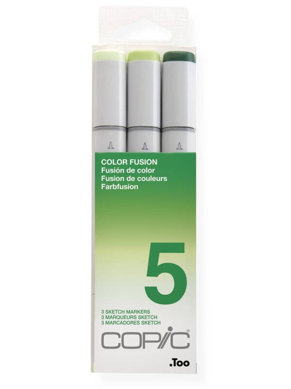 Set 3 Markere Color Fusion 5 Copic Sketch 21075655
