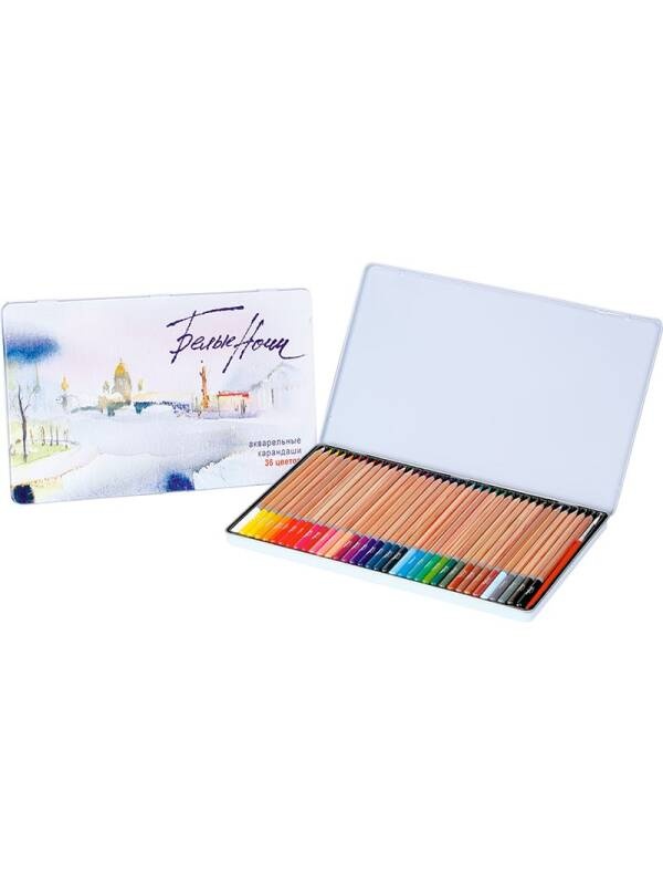Set 36 creioane acuarela White Nights 1581201221