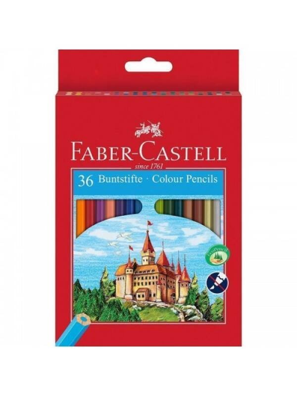 Set 36 creioane colorate Faber Castell 120136