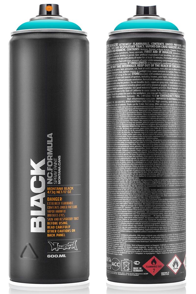 Spray Montana Black 600ml (Culoare Montana Black: Cool Cologne)