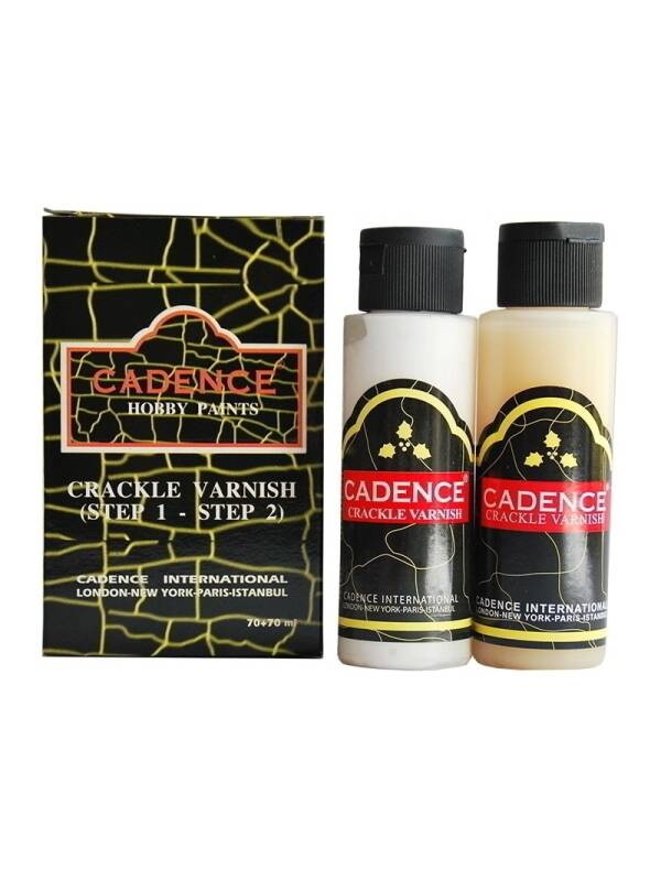 Vernis de crapare transparent 70ml + 70ml Cadence