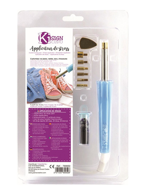 Aparat pentru aplicat strasuri Graine Creative 789950