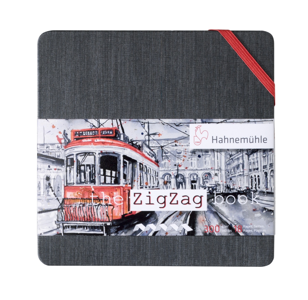 Carnet pentru acuarela ZigZag Hahnemuhle (Marime: 14 x 14cm)