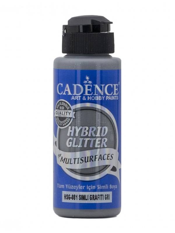 Culori acrilice 120 ml Cadence Hybrid Glitter (Culoare: Spring green)