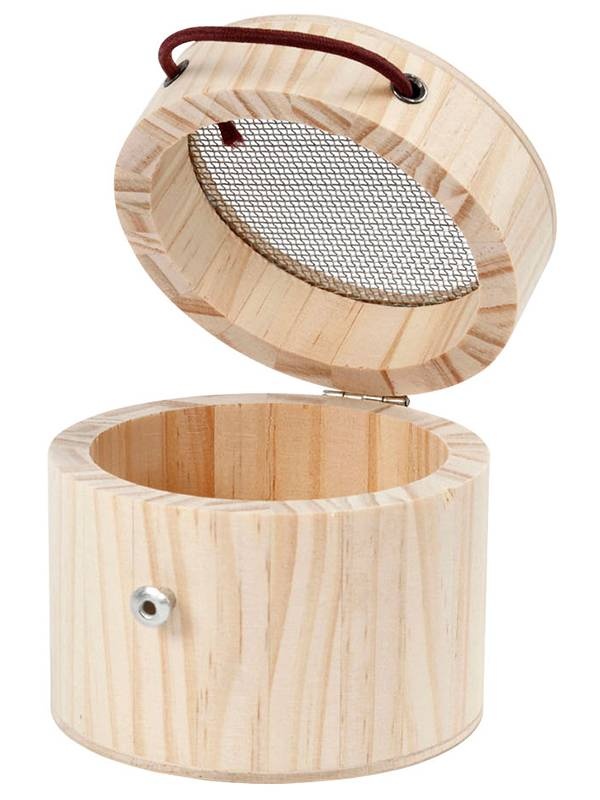 Cutie rotunda din lemn 8.3 x 7.5 cm Creativ Company 57966