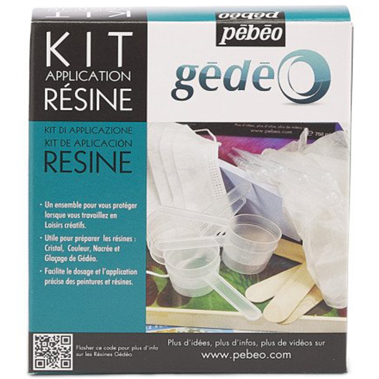 Kit aplicare rasina Gedeo Pebeo