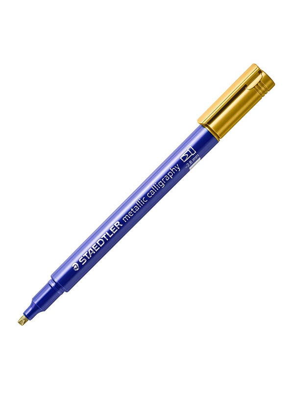 Marker caligrafie metalizat Staedtler 8325 (Culoare: 8325-81 Silver)