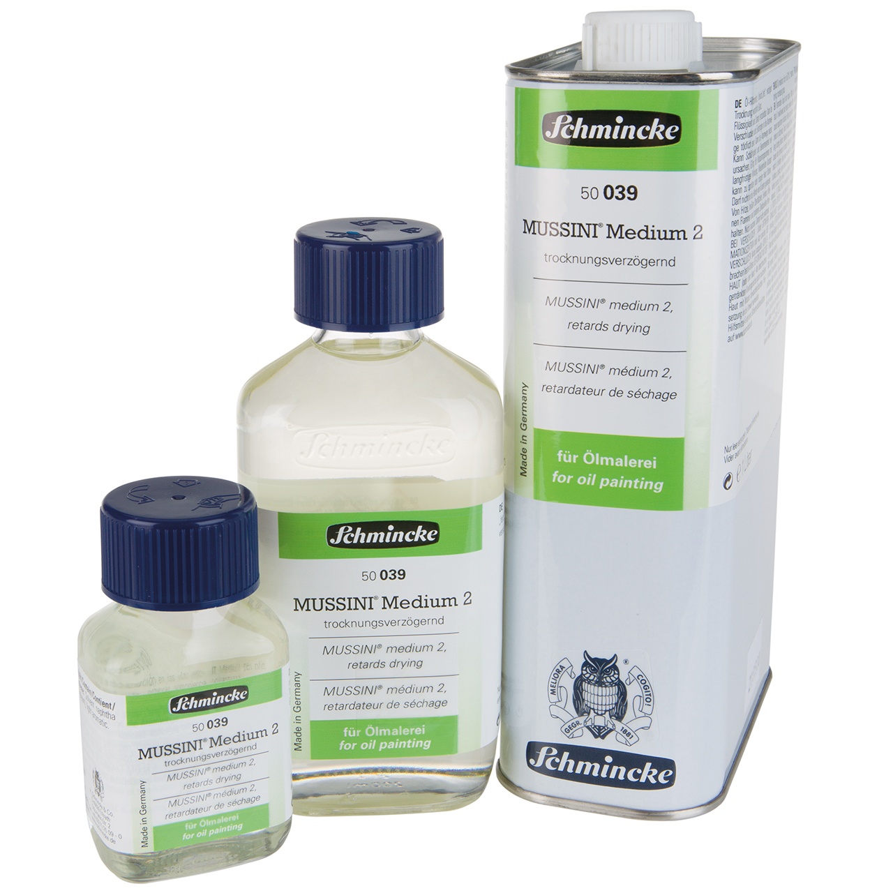 Medium 2 Schmincke Mussini (incetinirea uscarii) 50039 (Gramaj: 1000 ml)