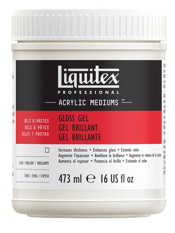 Medium gel lucios Liquitex (Gramaj: 946 ml)