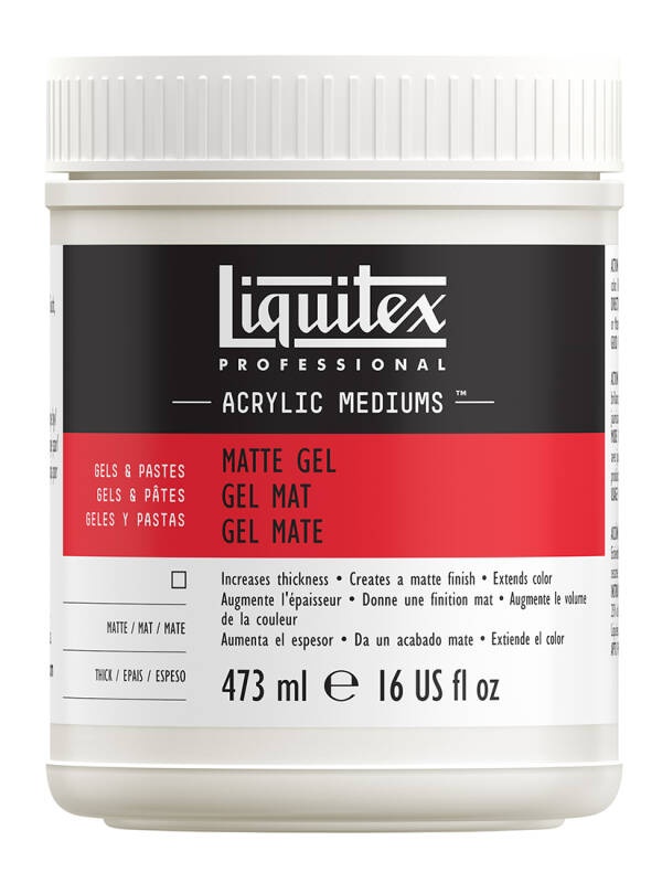 Medium gel mat pentru pictura Liquitex (Gramaj: 237 ml)