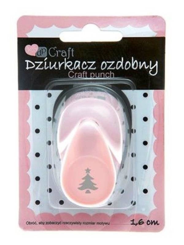 Perforator cu model 1,6cm brad de Craciun Dp Craft jcdz-105-137