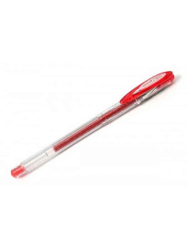 Pix cu gel uni-ball Signo Sparkling UM-120SP (Culoare: red)