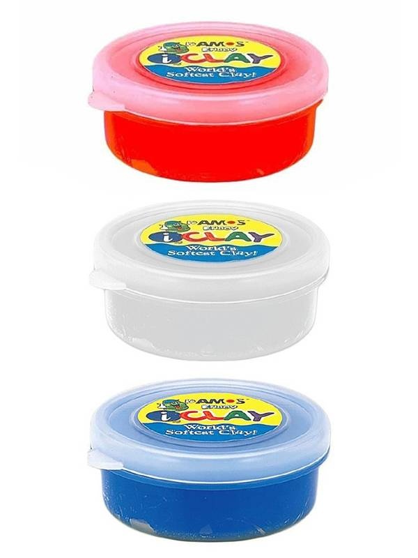 Plastilina iClay 18g Amos (Culoare: negru, 18g)