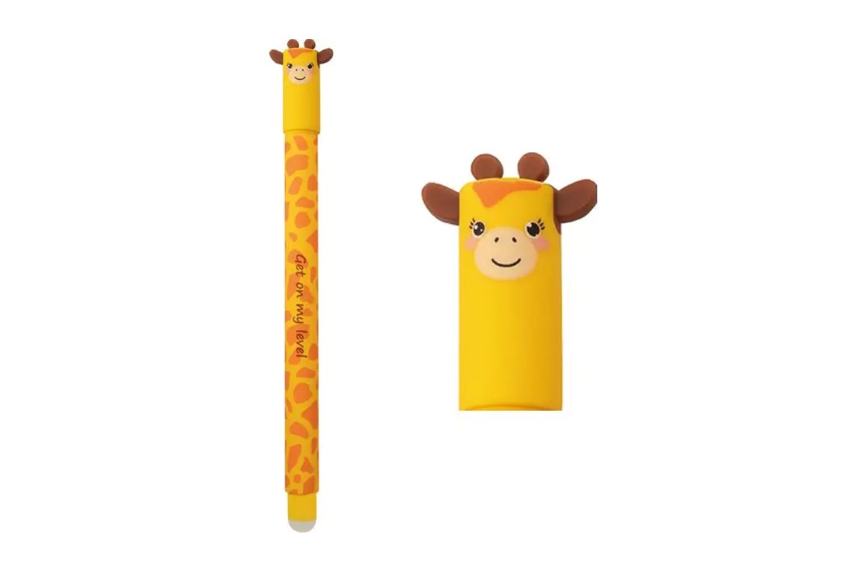 Roller 0.7 mm cu Radiera Integrata Model Girafa Eberhard Faber