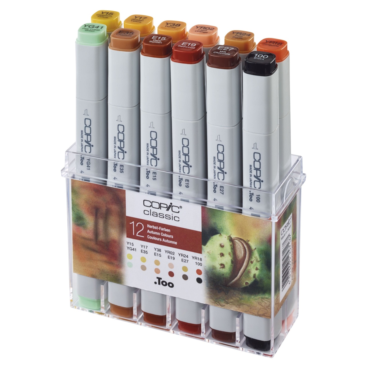 Set 12 Markere Copic Classic Autumn Colors 20075708