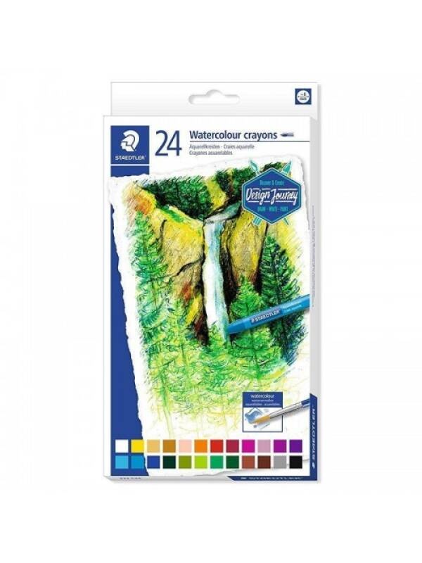 Set 24 creioane acuarelabile Karat Staedtler 223-C24
