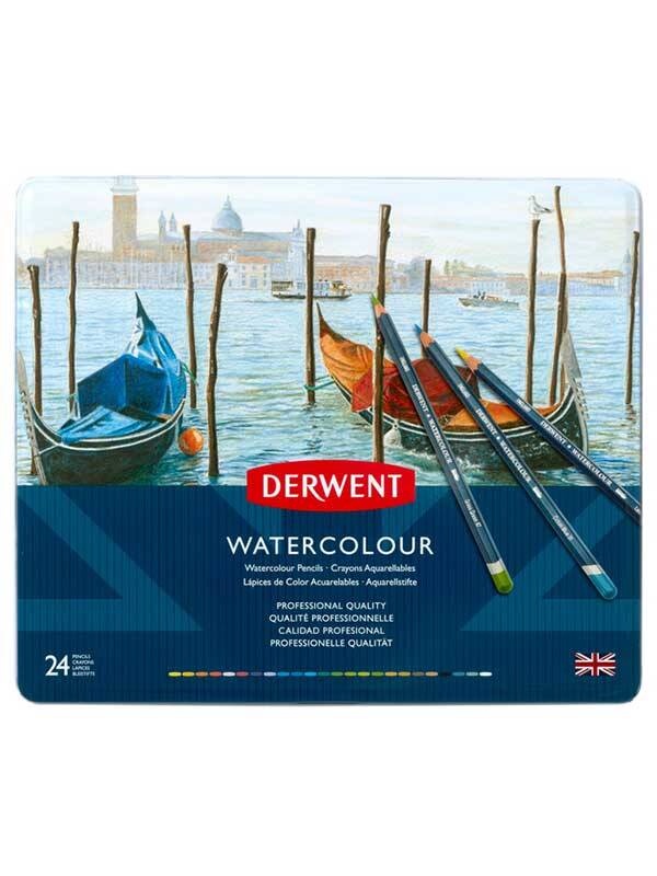 Set 24 creioane Derwent Watercolour