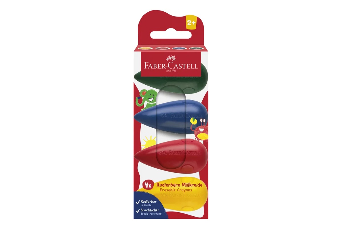 Set 4 Creioane Cerate Model Bulb Faber-Castell FC120408