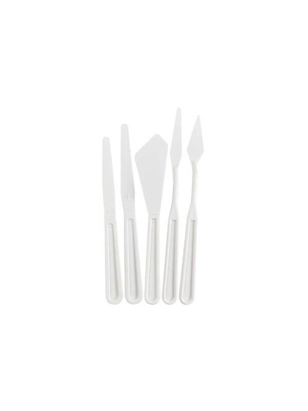 Set 5 cutite plastic pentru pictura 58223