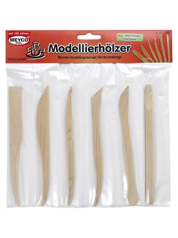 Set 6 unelte pentru modelaj Meyco 14271